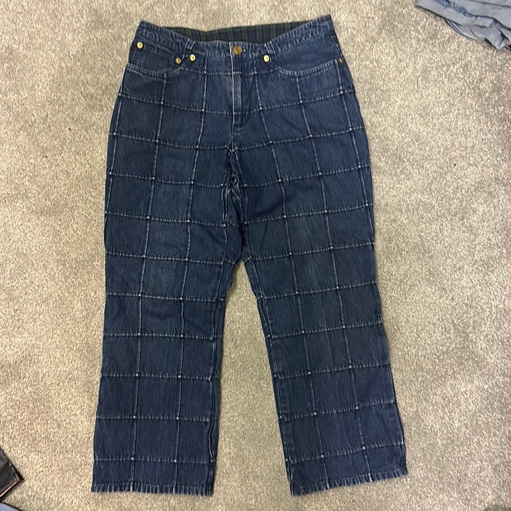 Vintage Ralph Lauren patch jeans size 8
